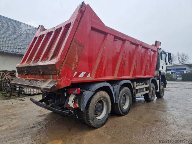 Самоскид MAN TGS 41.480 8X8 Meiller Muldenkipper 19m3