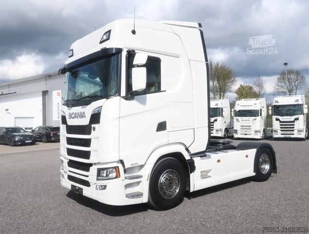 Standardni vlačilec Scania S 500 Super 4x2 NA Standklima LED Retarder