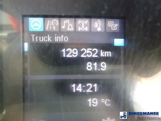 Veículo de aspiração Mercedes-Benz Econic 1830 4x2 Euro 6 RHD Fuller vacuum tank 8...
