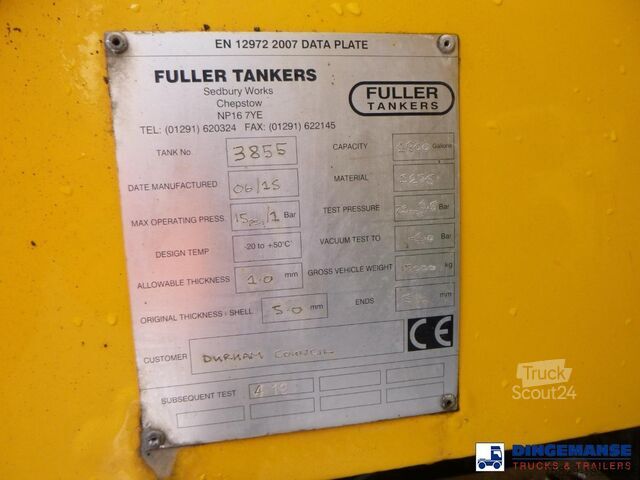 Veículo de aspiração Mercedes-Benz Econic 1830 4x2 Euro 6 RHD Fuller vacuum tank 8...
