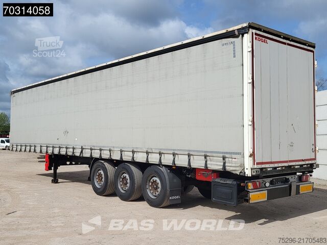 Плъзгащи се брезенти Kögel S24-1 Lift Axle