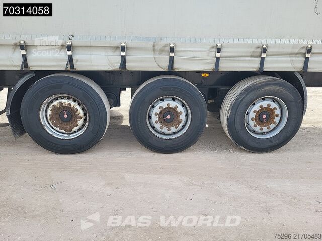 Плъзгащи се брезенти Kögel S24-1 Lift Axle