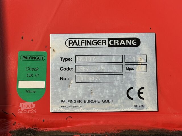 Camion benne avec grue Mercedes-Benz Actros 1848K 3-S-Kipper Kran PK 20002 Fu