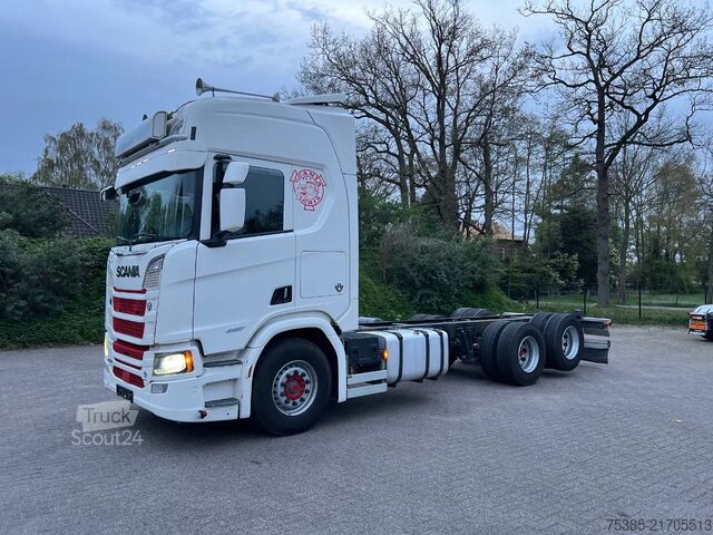 Šasija sa taksijem Scania R580 V8 NGS 6x2 King low km