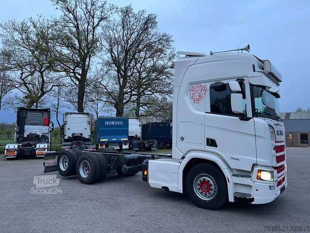 Šasija sa taksijem Scania R580 V8 NGS 6x2 King low km