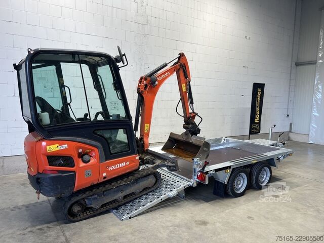 Maskintransportörer och grävmaskinsläp andere BAU-3 300/2 S 3T Maschinentransporter