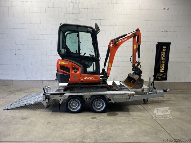Maskintransportörer och grävmaskinsläp andere BAU-3 300/2 S 3T Maschinentransporter
