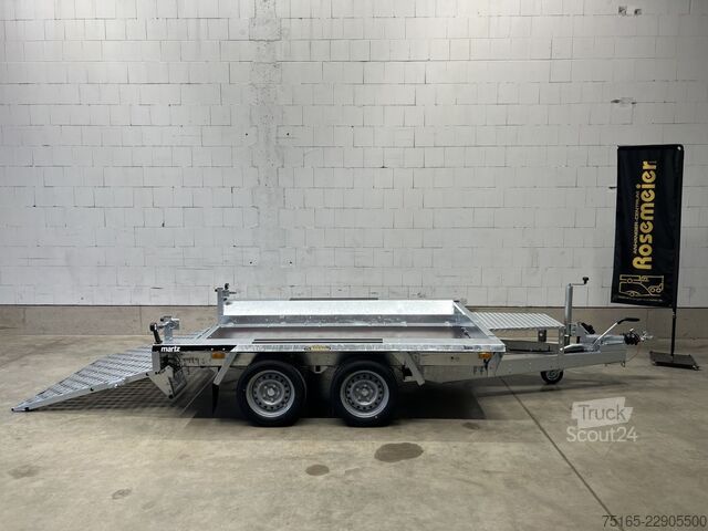Maskintransportörer och grävmaskinsläp andere BAU-3 300/2 S 3T Maschinentransporter