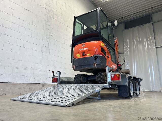 Maskintransportörer och grävmaskinsläp andere BAU-3 300/2 S 3T Maschinentransporter