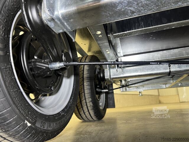 Maskintransportörer och grävmaskinsläp andere BAU-3 300/2 S 3T Maschinentransporter