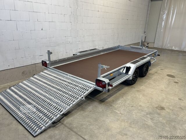 Maschinentransporter und Baggeranhänger HAPERT Indigo LF-2 Maschinentransporter