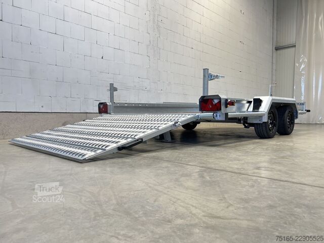Maschinentransporter und Baggeranhänger HAPERT Indigo LF-2 Maschinentransporter