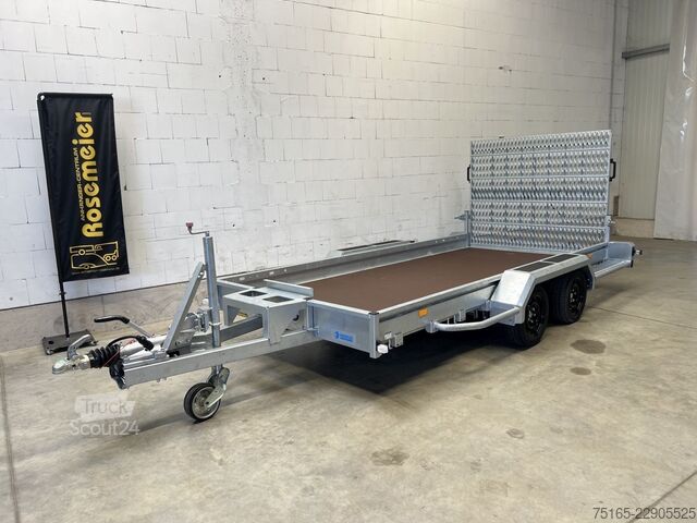 Maschinentransporter und Baggeranhänger HAPERT Indigo LF-2 Maschinentransporter