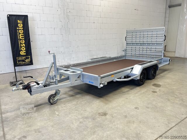 Maschinentransporter und Baggeranhänger HAPERT Indigo LF-2 Maschinentransporter