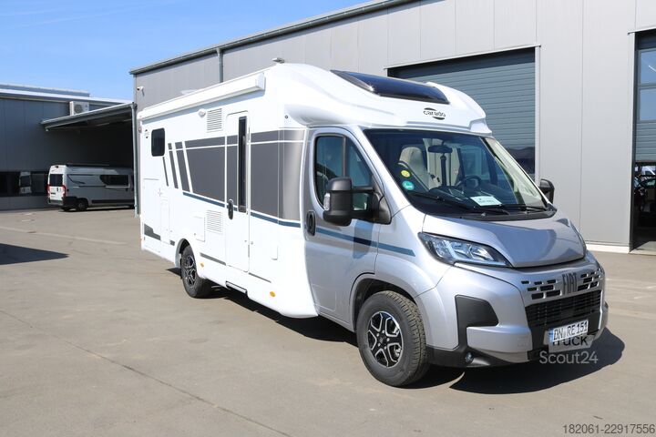 Autocaravana semi-integrada Carado T 447 AT8G+TV+Thule+DoppelRFK+Hubbett