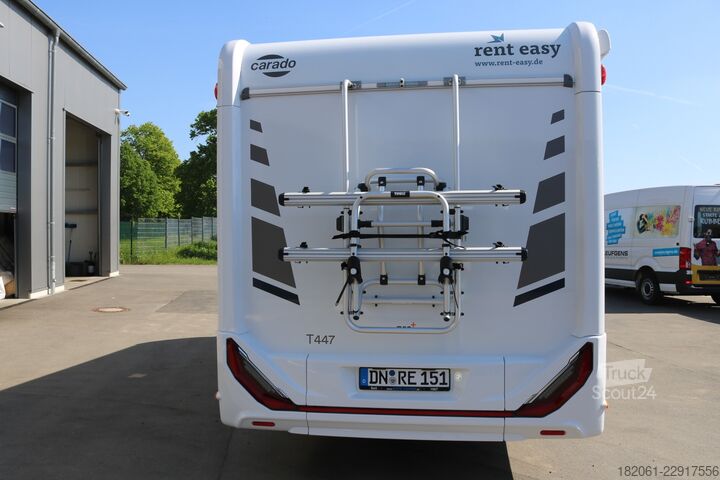 Autocaravana semi-integrada Carado T 447 AT8G+TV+Thule+DoppelRFK+Hubbett