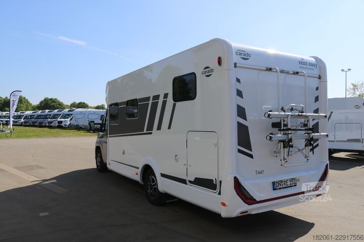 Autocaravana semi-integrada Carado T 447 AT8G+TV+Thule+DoppelRFK+Hubbett