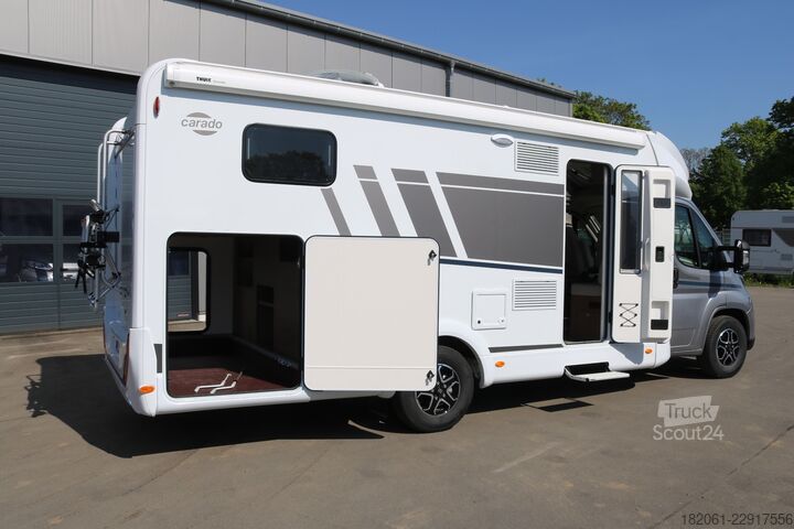 Autocaravana semi-integrada Carado T 447 AT8G+TV+Thule+DoppelRFK+Hubbett