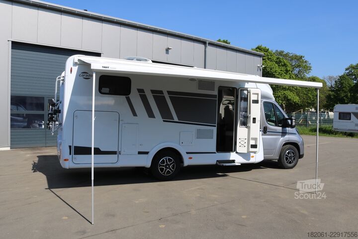 Autocaravana semi-integrada Carado T 447 AT8G+TV+Thule+DoppelRFK+Hubbett