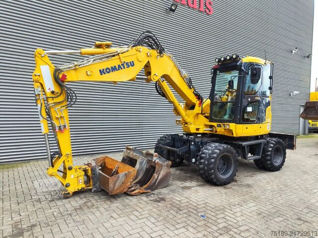 Escavadora de rodas Komatsu PW 98 MR-10