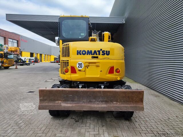 Escavadora de rodas Komatsu PW 98 MR-10