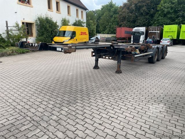 Auflieger-Wechselfahrgestell KÖGEL S24-2 Chassi ausziehbar 1x20/2x20/1x30/1x40