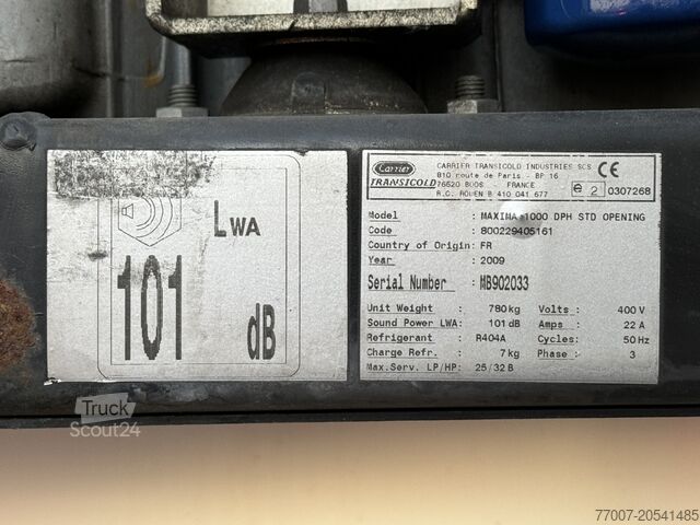 Prikolica za globoko zamrzovanje + dvigalna ploščad ROHR RAK/18 TK Tiefkühl MAXIMA 1000 Türen LBW