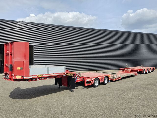 Nízky nakladač Broshuis 4 ABSD-78 / 2+4 / SL AXLE / POWER PACK