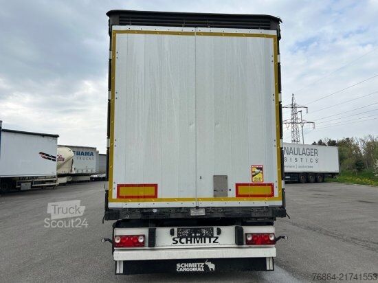 Відкритий напівпричіп з тентом SCHMITZ SCB S3T, VARIOS, LIFTACHSE, EDSCHA-VERDECK