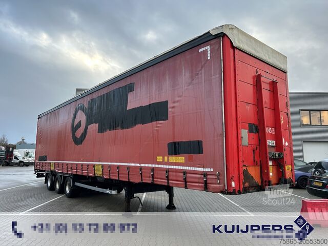 Lonas correderas Webtrailer PRSH-27-SYS HVC / Mega / Curtainside / BPW Drum...
