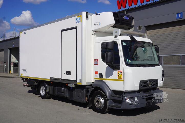 Chladírenský vůz Renault D12 / Lamberet refrigerated truck / lift