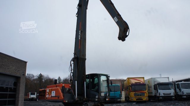 Mobiele graafmachine ATLAS 350 MH Mobilbagger Umschlagbagger Pratzen