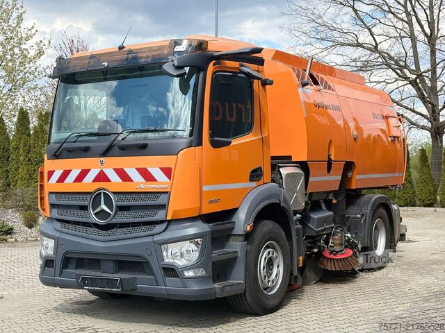 Zametacie vozidlo Mercedes-Benz ACTROS 1830 4x2 EURO6 ZAMIATARKA BUCHER OPTIFAN...