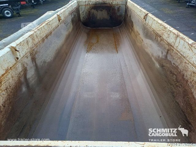 Semi-reboque basculante Schmitz Cargobull Tipper Steel half pipe body