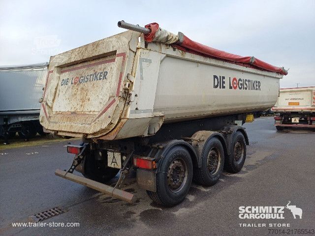 Semi-reboque basculante Schmitz Cargobull Tipper Steel half pipe body