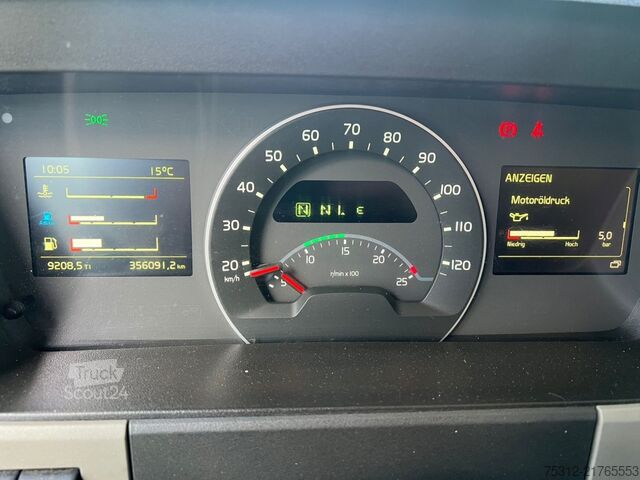 Standard SZM Volvo FM370  E6 VEB Blatt Luft Scheckheft Bett