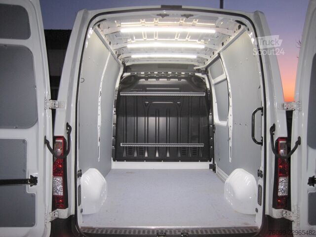 Kapalı kasa kamyonet yüksek + uzun Opel Movano 2,3 D L2H2 Schwingsitz 270° Türen