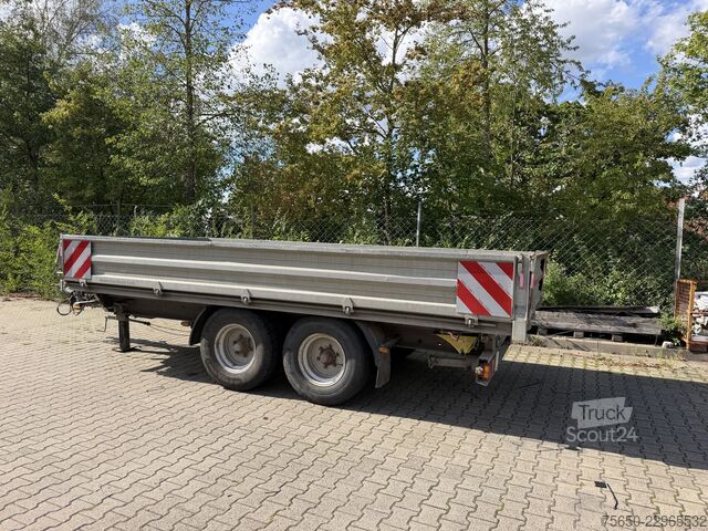 Damperli treyler  TK  Tandemkipper- Tieflader, Breitbereifung