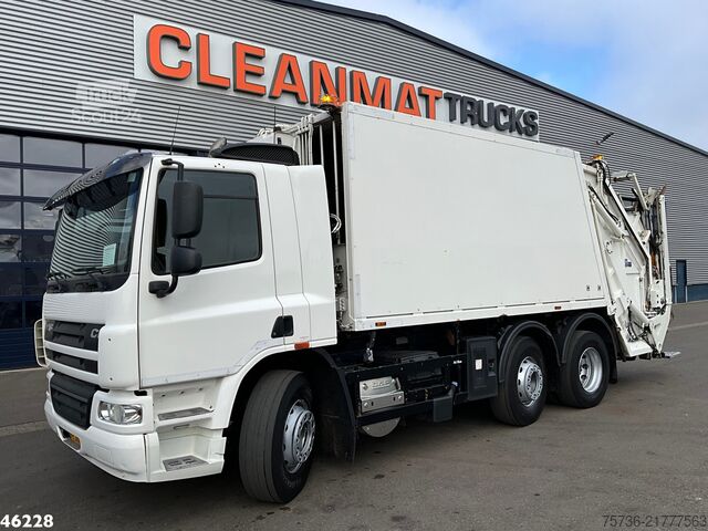 Jätteenkeräysauto DAF FAG 75 CF 250 Haller 20m³