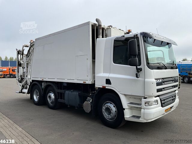 Jätteenkeräysauto DAF FAG 75 CF 250 Haller 20m³