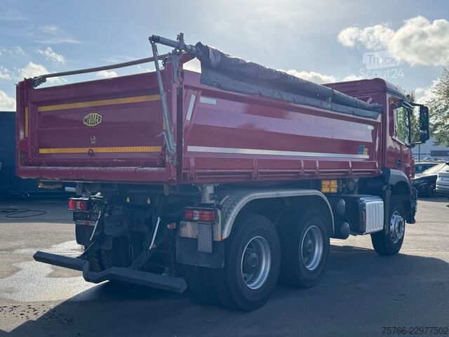 Driezijdige kipper MERCEDES-BENZ AROCS 2646 K / ROLLPLANE / BORDMATIC / NAVI