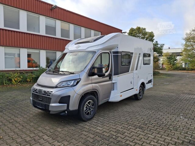 Puoliksi integroitu matkailuauto CARADO T 135 Automatik, Hubbett, 10 zoll