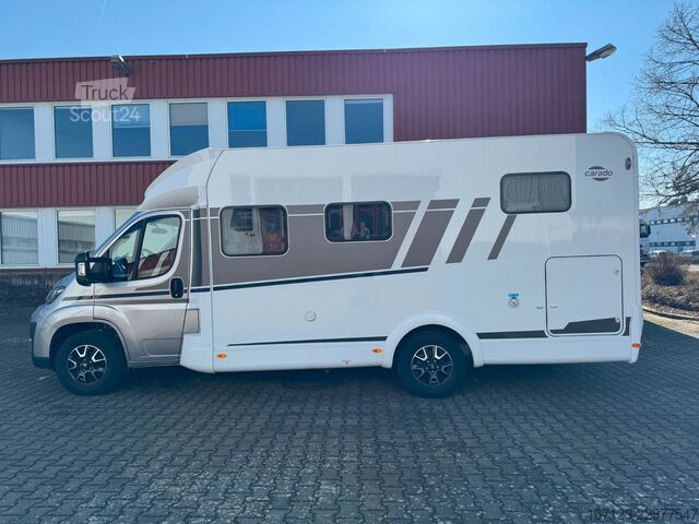 Puoliksi integroitu matkailuauto CARADO T 338 pro+ Digital Pak. Hubbett Einzelbetten