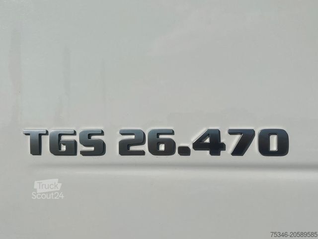 Abrollkipper MAN 26.470 Abroller 6x2-4/Meiller RS 21.65/Lenkachse