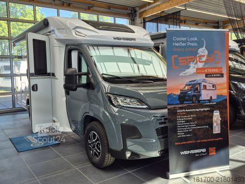 Halvintegrerad husbil Weinsberg CaraSuite 650 MEG EDITION [SPICY] Edition Spicy "Autark e"
