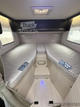 Polointegrovaný karavan Chausson Teilintegrierte 627GA Titanium