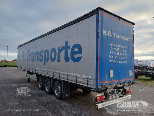Open oplegger met zeil Schmitz Cargobull Curtainsider Standard Getränke