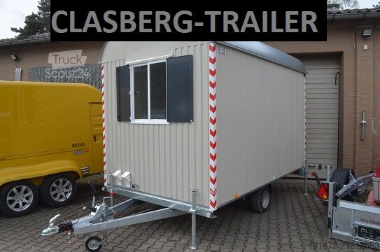 Caravane de chantier Weiro NEU 1350 Kg Bauwagen Schnelläufer