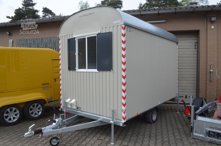 Caravane de chantier Weiro NEU 1350 Kg Bauwagen Schnelläufer