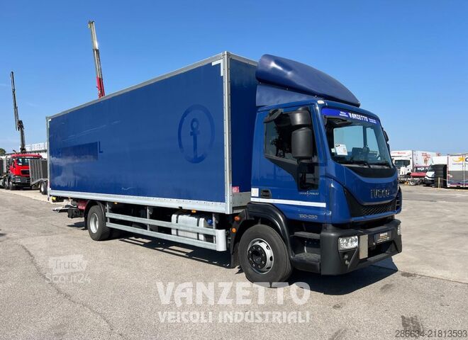Camion avec caisse et hayon élévateur hydraulique IVECO EUROCARGO 160E25